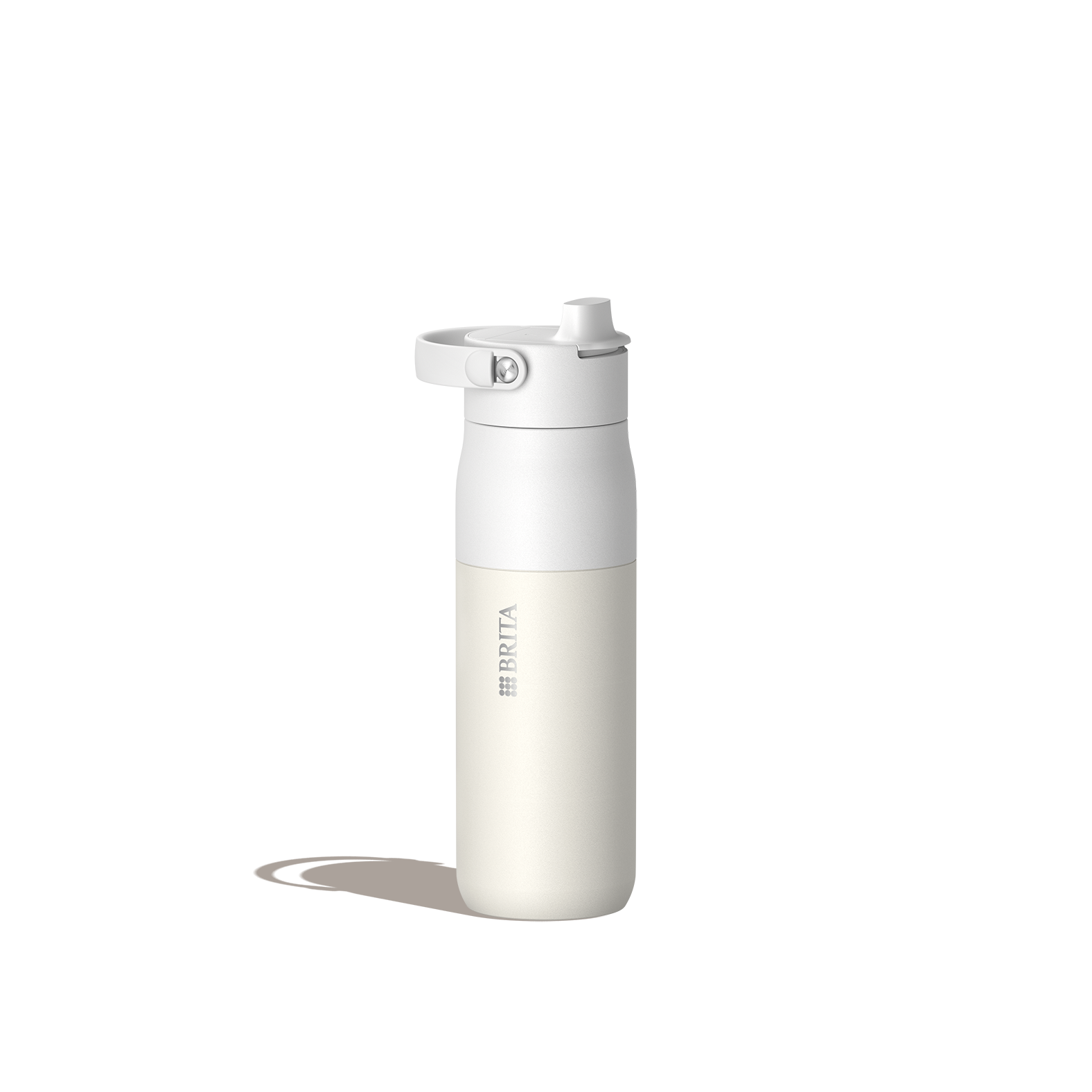 BRITA LARQ Essential Bottle in white, 680 ml.